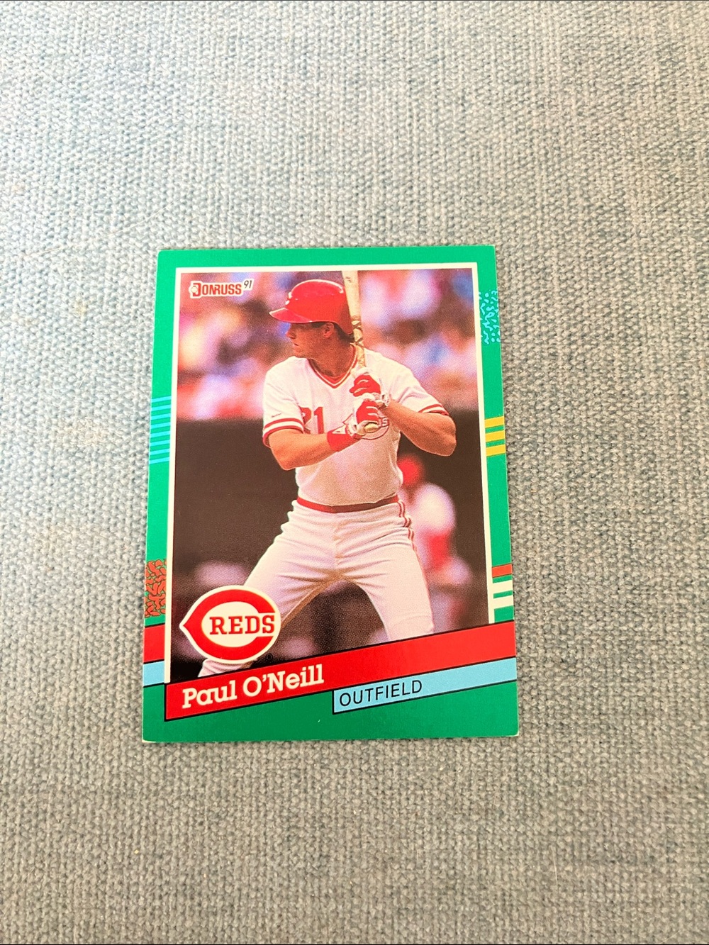 1991 Donruss Cincinnati Reds Baseball Card Trading Card